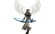 Valkyrie (Battle Angel) kostuum met magische boog