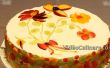 Eenvoudige Layer Cake met Cheesecake recept vullen