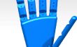 Robotic hand voor de Rubber Hand illusie (RHI)
