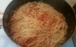 Hoe maak je Spaghetti met citroen Marinara pepersaus