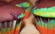 Hoe maak je Awesome regenboog Cupcakes