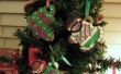 Schattig eetbare Mini kerstboom met Cookie versieringen! 