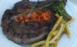 Hoe BBQ Steak: Prime Rib Steak met Peperonata of champignonsaus
