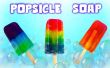 Regenboog Popsicle gast zeep