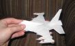 Awsome papieren vliegtuig model!!! 