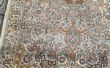 Perzisch tapijt kleurloos en redyed