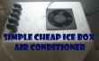 Eenvoudig goedkoop airconditioner voor Ice Box