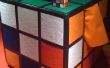 Zelfgemaakte Rubiks kubus kostuum