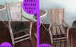 "Op het hek" rustieke Rocker - reparatie een schommelstoel met hek berichten