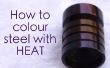 Hoe om te kleuren staal met warmte