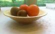 Hout-turning: Fruit bowl
