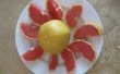 Schoon en eenvoudig grapefruit voorbereiding