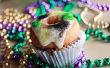 Mardi Gras Mini "Koning Cake" Cupcakes