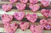 Aardbeien hart Cookies