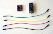 Arduino Nano: Versnellingsmeter gyroscoop kompas MPU9250 I2C Sensor met Visuino
