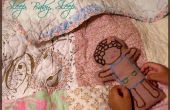 Borduren en naaien een slaap Baby Doll