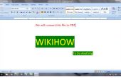Probleem in het omzetten van Word Doc To PDF in MS Office 2007
