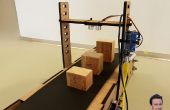 Objecten met behulp van Arduino en ultrasone sensor op een transportband productie tellen