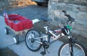 Hoe maak je een fiets aanhangwagen uit een Wagon