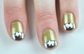 Voetbal French Manicure