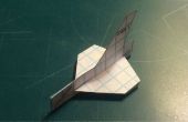 Hoe maak je de eenvoudige Starfighter papieren vliegtuigje