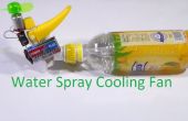 Hoe te maken van water Spray cooling Fan | How to Make Misting Fan #2