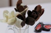 Hoe maak je chocolade aardbei rozen (Perfect voor Valentijnsdag)