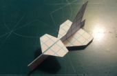Hoe maak je de Fang papieren vliegtuigje