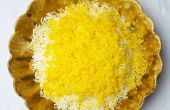 Perzisch-stijl Basmati rijst met Tah-Dig (krokante rijst)