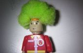 Lego karakter Afro pruik