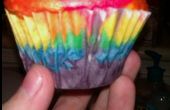 Mijn Cuppy Cake van de regenboog: D