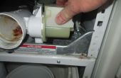 Vervangen van een afvoer pomp in een Kenmore / Whirlpool wasmachine
