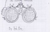Tech Boy's Steampunk bril! 