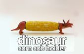 Dinosaur corn cob houder