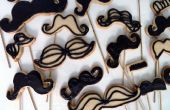 Mustache Cookie Pops