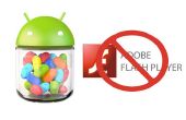 Flash op Jelly Bean Android