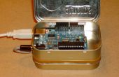 Arduino en batterij pack in blikjes Altoids