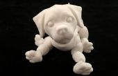 3D Jointed Puppy Dog
