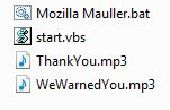 Mozilla Firefox Virus Prank