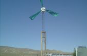Een windmolen voor winderige plaatsen