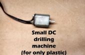 Kleine DC boren machine (voor alleen kunststof)
