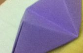 Origami dubbele piramide / iPod houder