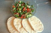 Fatoush - een zesty Midden-Oosten salade