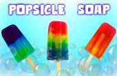DIY Rainbow Popsicle zeep
