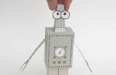 Paperbot - papier Robot uit te printen en maken