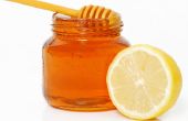 Honing en citroen huis remedie tegen griep, verkoudheid of verlichten