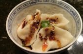 Chinese Dumplings twee manieren met Sichuan dompelen saus