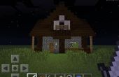 Minecraft pe klein middeleeuws huis