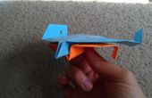 Hoe maak je de Bluehawk bommenwerper papier vliegtuig - druppels eigenlijk bommen! 