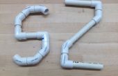 Hoe maak je een "S" en "Z" uit PVC